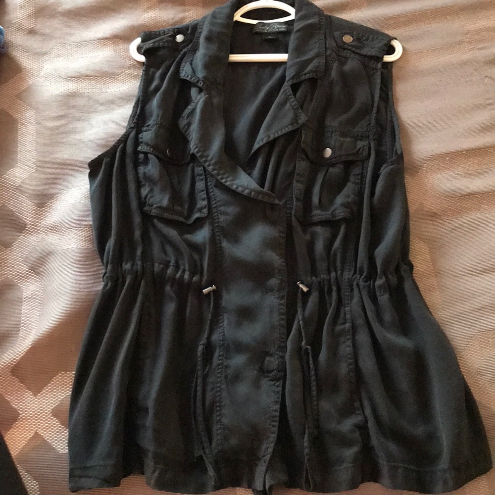 Lucky Brand Black Vest